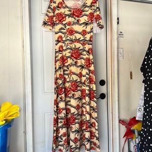 LuLaRoe full length Ana dress size Large